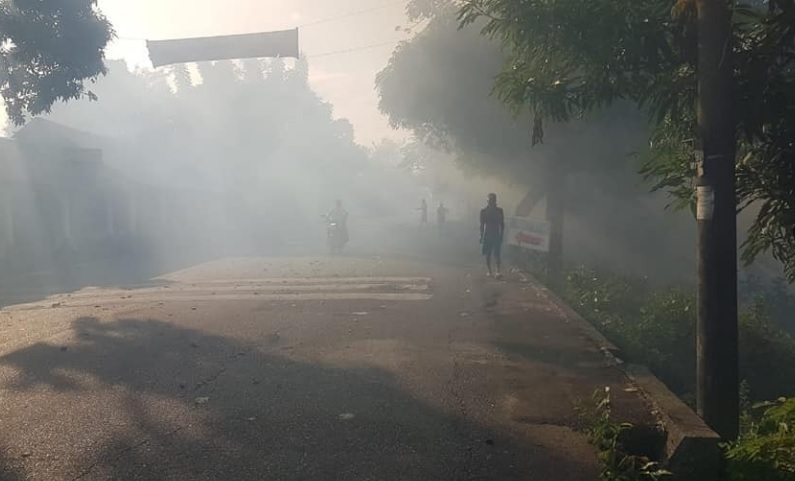 Incendio generó pánico en zona rural de La Apartada