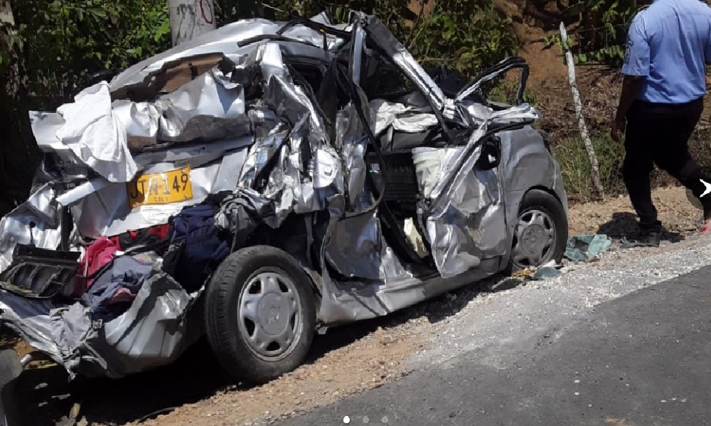 Fuerte accidente de tránsito en la vía San Antero – Coveñas