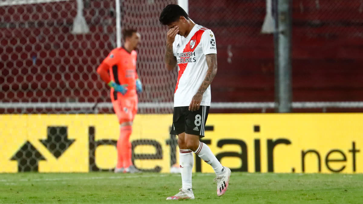 Baja sensible para River Plate, el colombiano Jorge Carrascal dio positivo para Covid-19