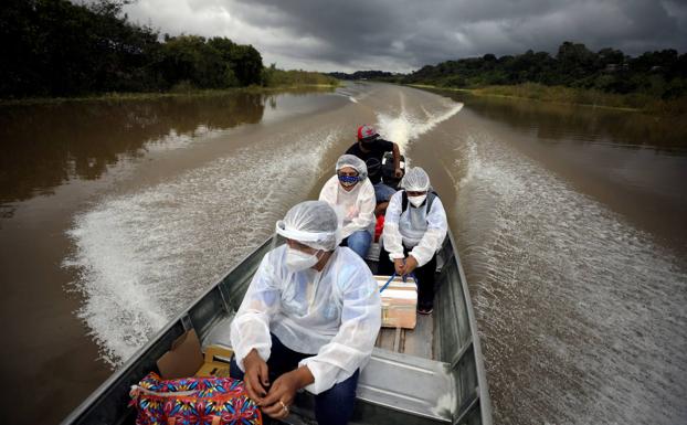 Preocupante, detectan cuatro casos más de la cepa brasileña del Covid-19 en Colombia