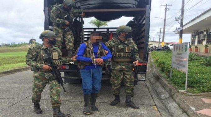 Capturan en el Chocó a alias ‘Samir’, presunto cabecilla del ELN