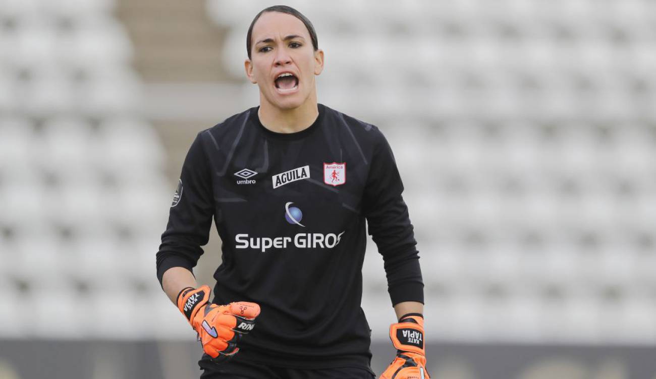 Luz Katherine Tapia, la cordobesa que pasó de ser patrullera del ESMAD a finalista de la Libertadores