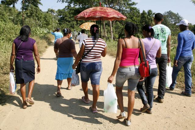 Más de 50 familias se han desplazado en Puerto Libertador en el último mes