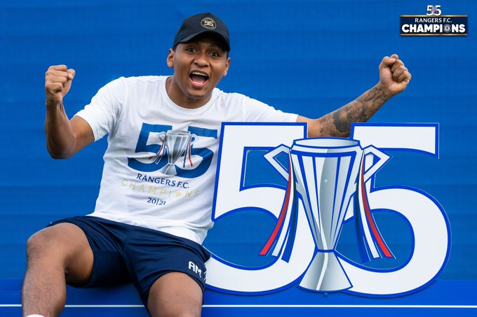 Orgullo cordobés: Alfredo Morelos se consagra campeón de la Liga de Escocia con el Rangers