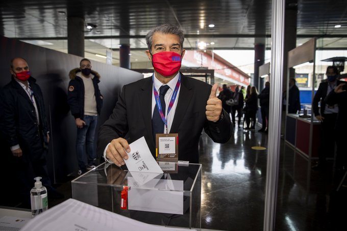 Joan Laporta, nuevo presidente del Barcelona