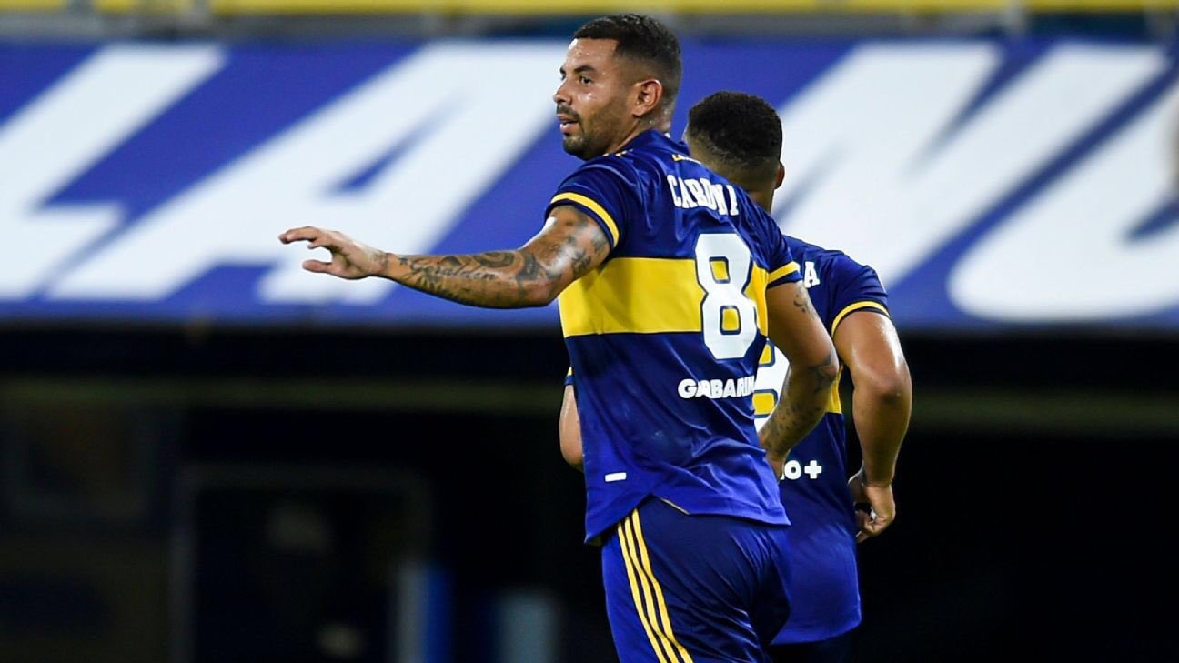 Cardona en duda para el superclásico Boca – River, salió con molestias del último entrenamiento