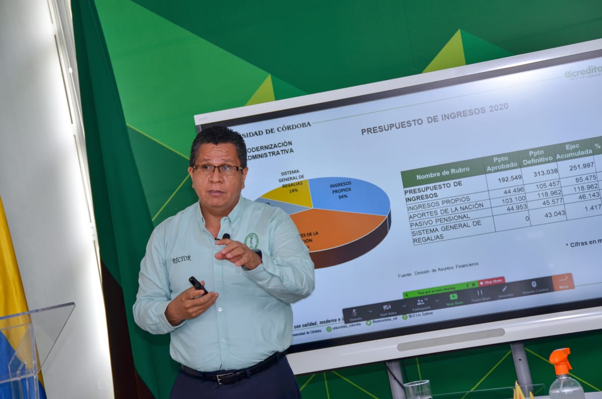 La apuesta es reacreditarnos como cultura de mejoramiento continuo: rector Jairo Torres en Audiencia Pública de Rendición de Cuentas 2020
