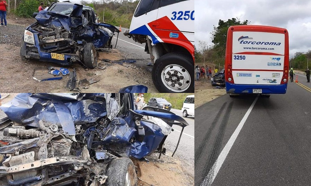 Varios heridos dejó accidente de buseta que cubría la ruta Montería – Cartagena