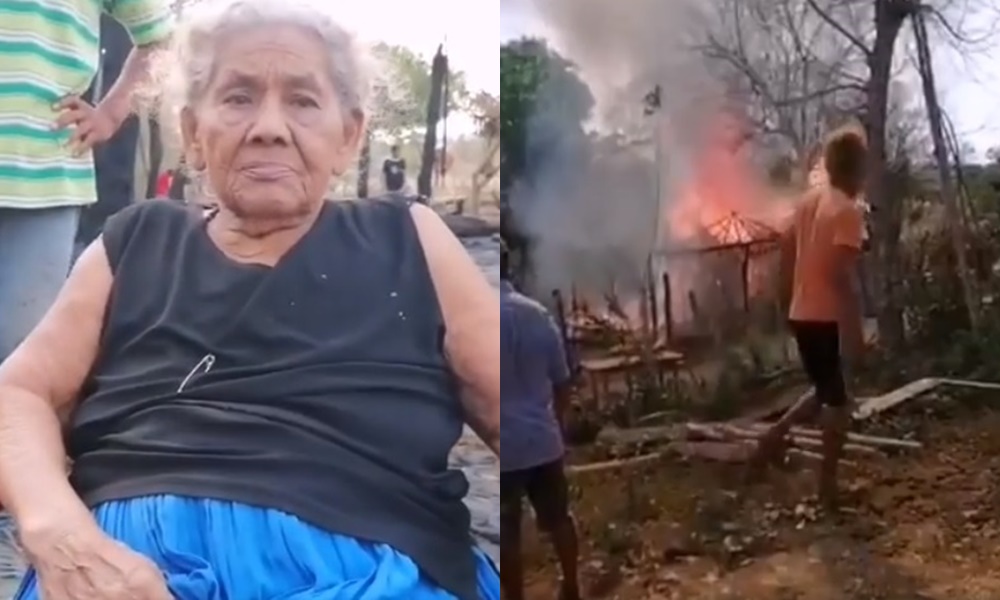 Servicio social: Adulta mayor pide ayuda luego que voraz incendio consumiera su vivienda en Montería