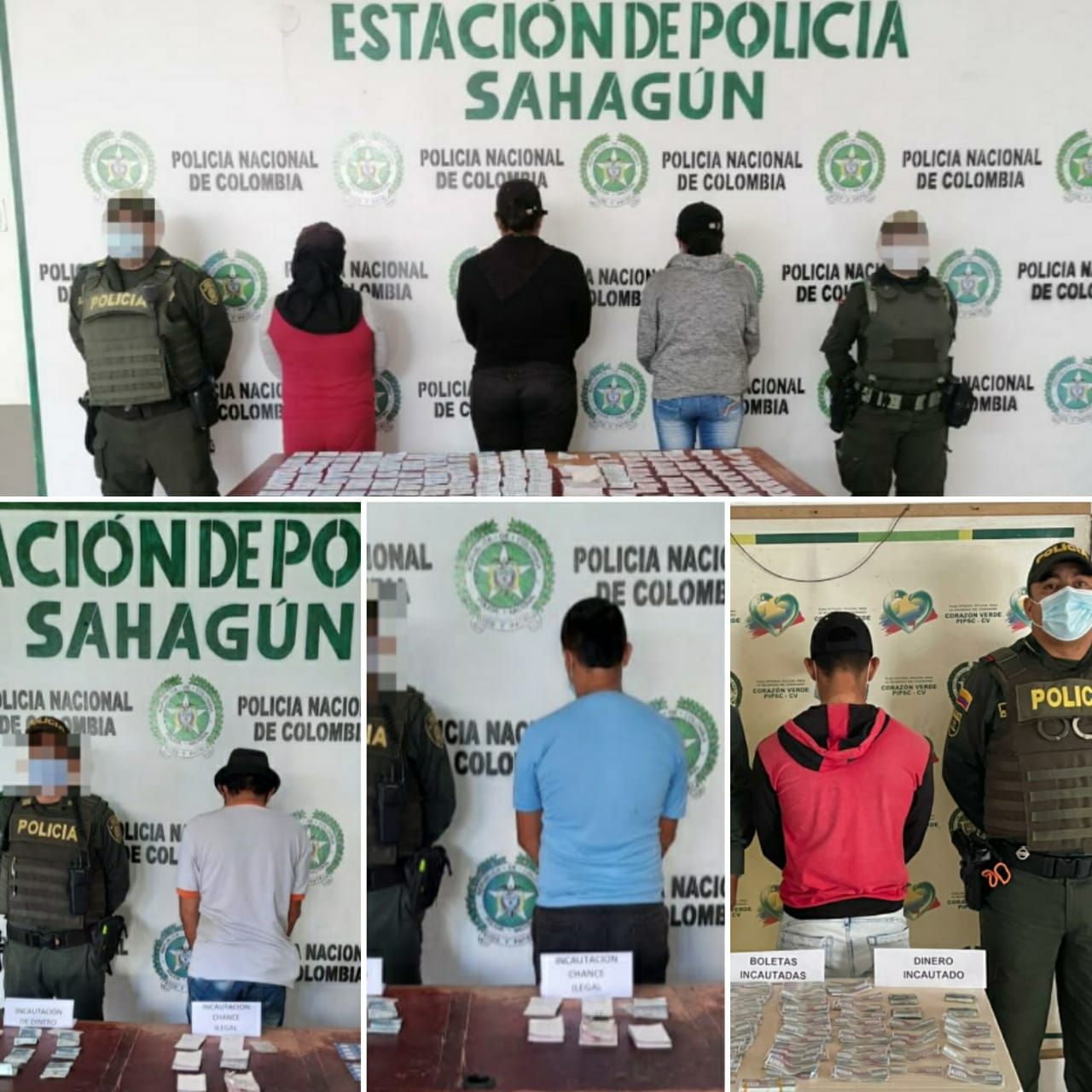 Siguen los operativos, duro golpe le dio la Policía de Córdoba a las rifas ilegales