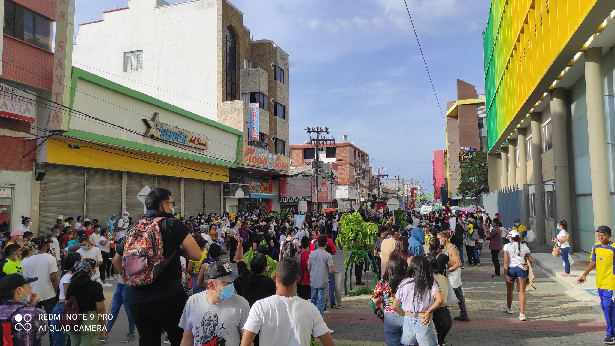 Hoy jueves, jóvenes volverán a marchar en Montería en contra de la Reforma Tributaria