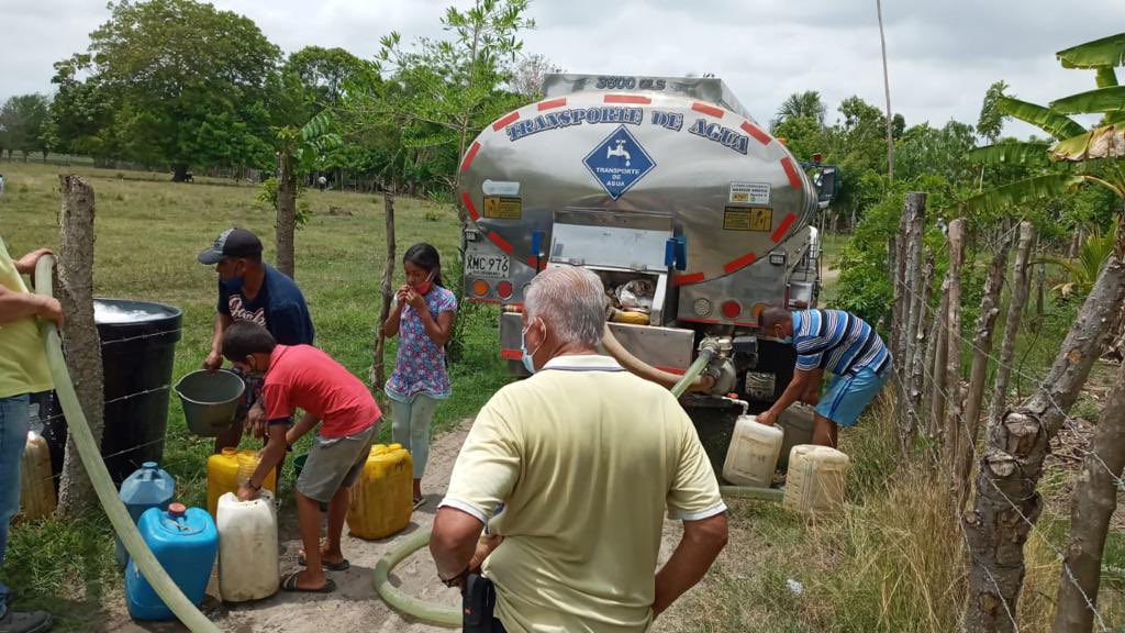 Más de 40 veredas en Montería reportaron desabastecimiento de agua potable