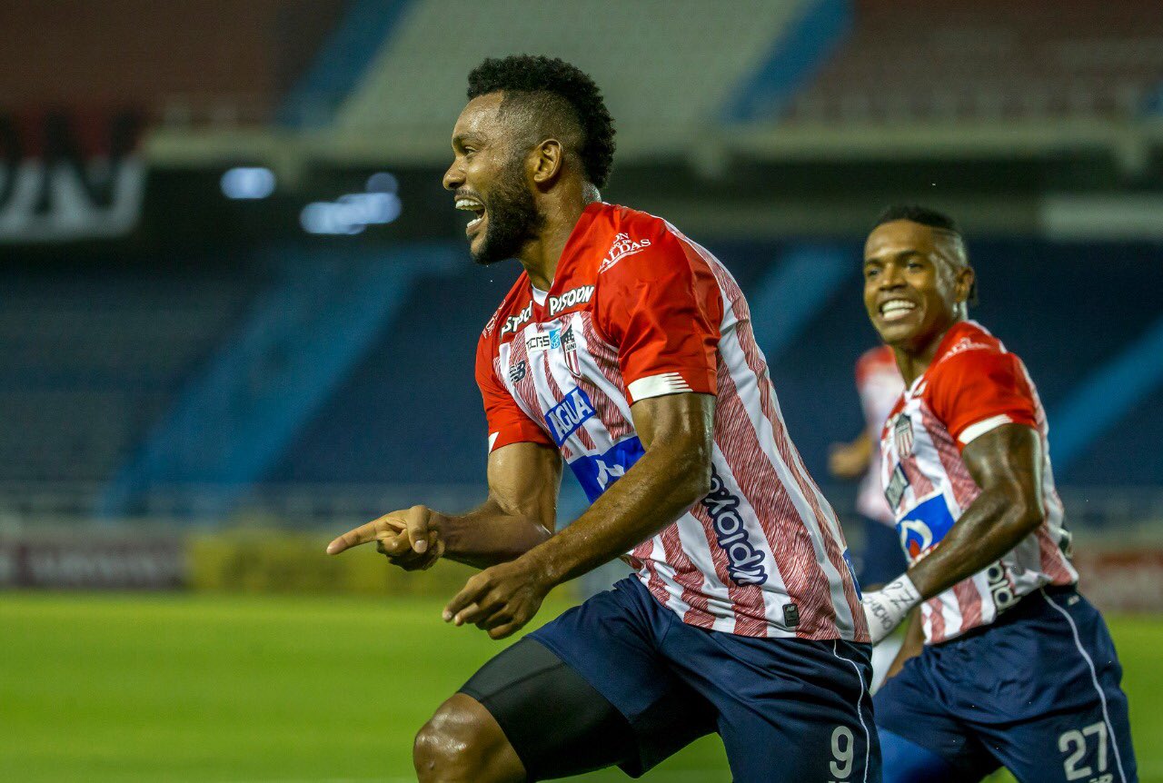 Miguel Borja volvió a marcar con Junior y ya es el tercer goleador colombiano en la Libertadores