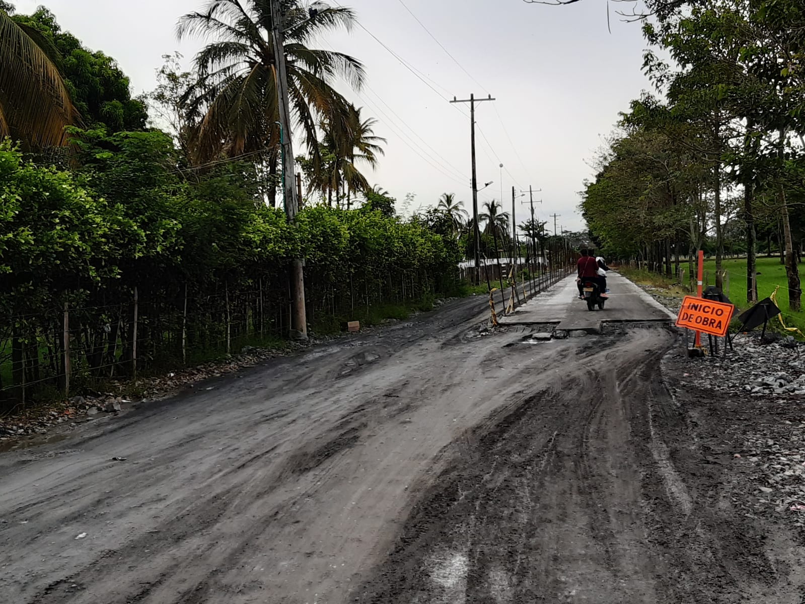 Nuevamente denuncian retrasos en la pavimentación de la vía Horizonte – El Sabanal