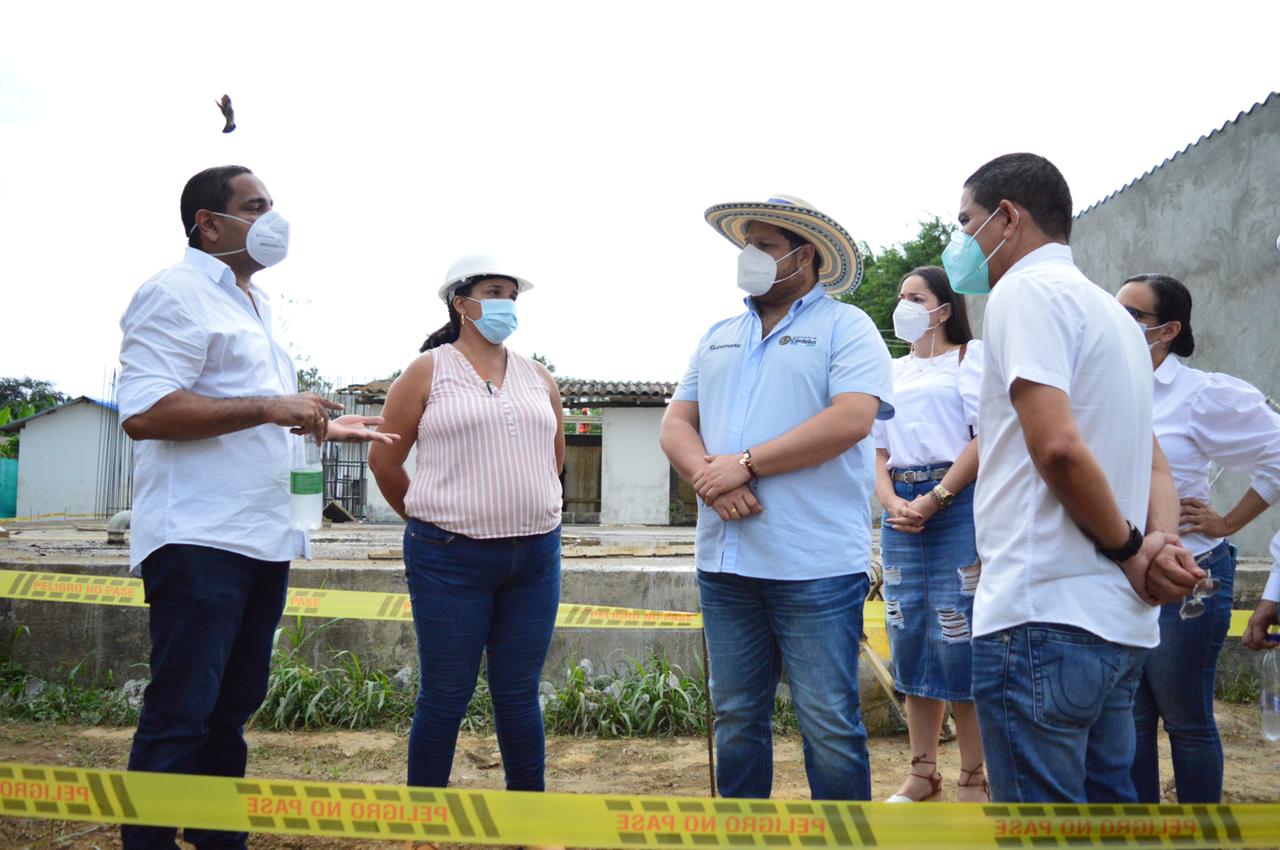 En un 70% avanzan los trabajos en la planta de tratamiento de agua potable de San Pelayo