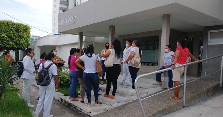 IPS Sanarte Montería tiene «pasando hambre» a sus auxiliares de enfermería, les adeudarían más de seis meses de sueldo