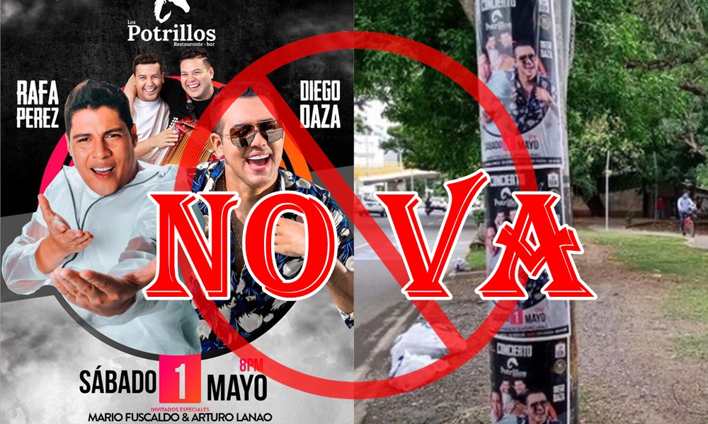 Dejaron viendo un chispero a los irresponsables: concierto vallenato en Los Potrillos no va