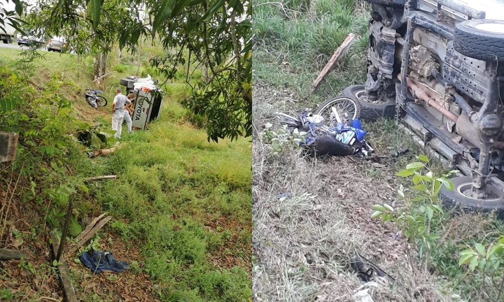 Dos heridos dejó accidente en la vía Montería – Planeta Rica