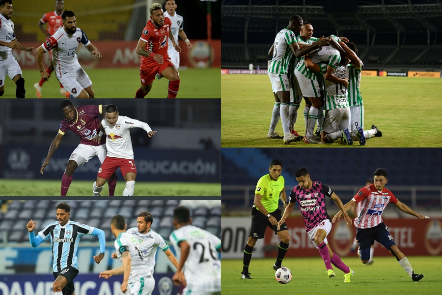 Flojo arranque de equipos colombianos en Copas, Nacional el único que ganó