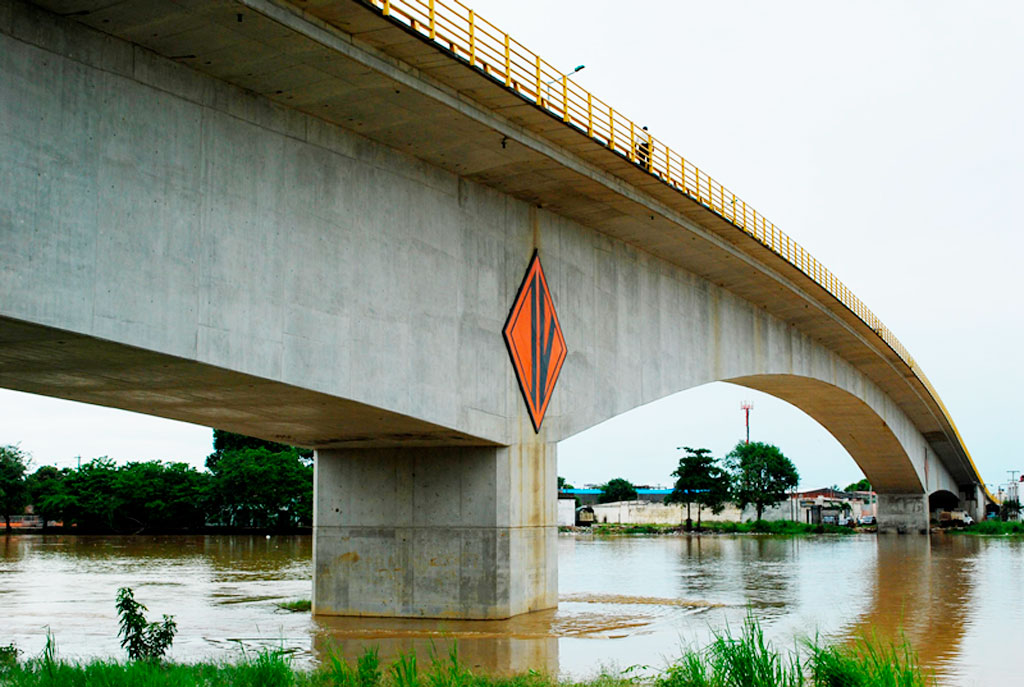 Labores de mantenimiento en el Puente Segundo Centenario de Montería fueron reprogramadas