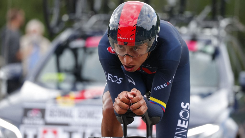 Qué orgullo, Egan Bernal se convirtió en líder del Giro de Italia tras ganar la novena etapa