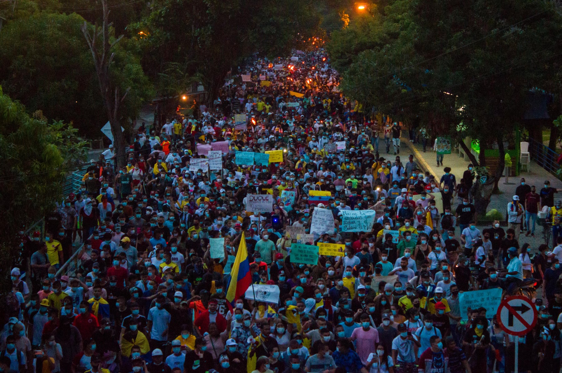 Alcaldía de Montería tomará muestras de Covid-19 a  jóvenes estudiantes que marcharon en el paro nacional