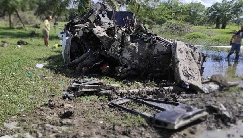 Cinco policías murieron en accidente de helicóptero en Cantagallo, Bolívar