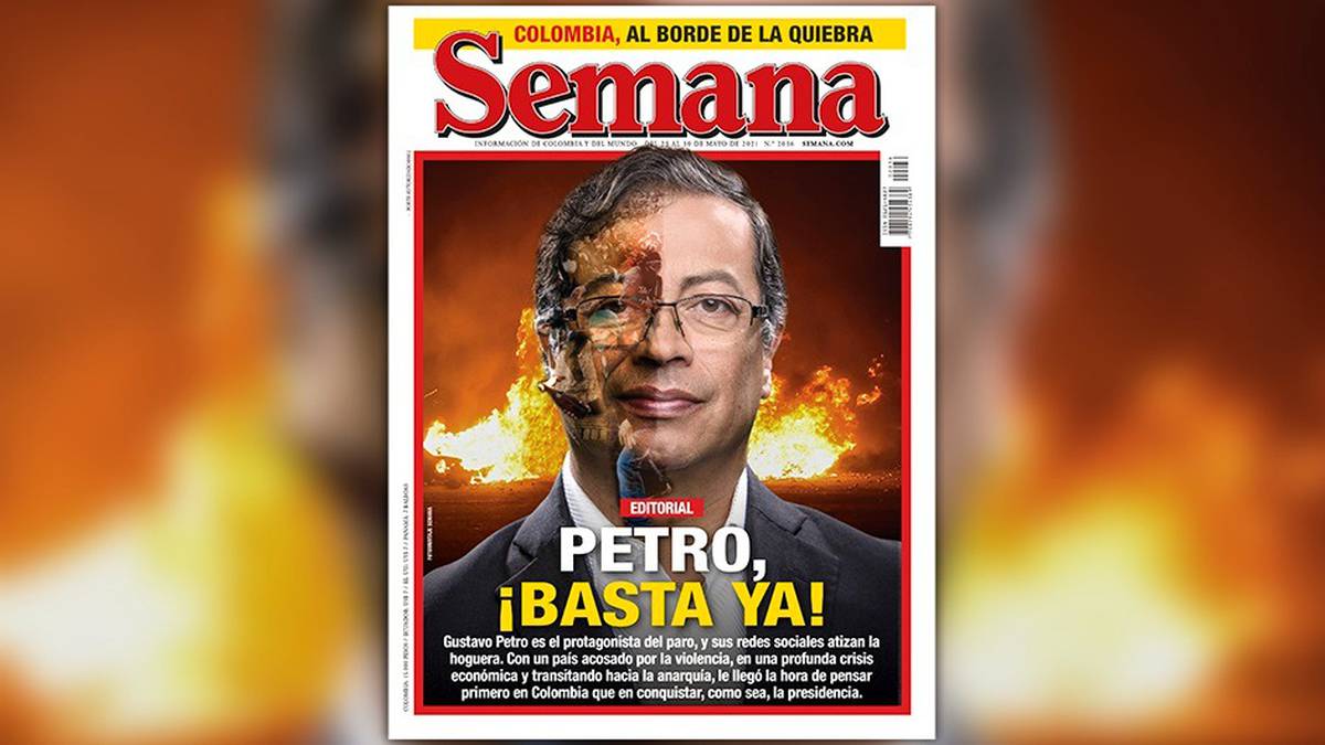 La revista Semana le da con todo a Gustavo Petro, tremenda polémica se armó en Colombia