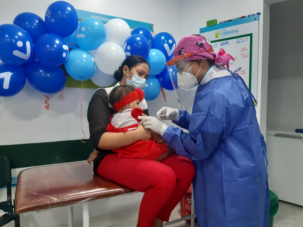En Montería esperan vacunar a 76.000 niños contra sarampión y rubéola