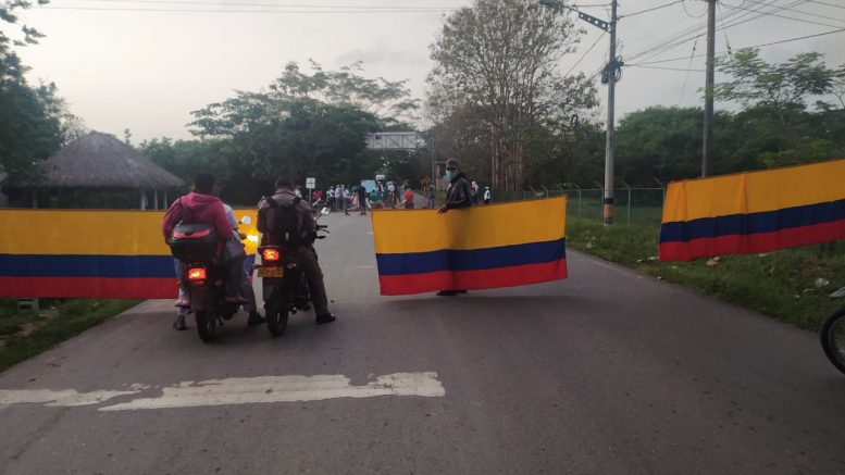 En Coveñas, cesó la protesta y desbloquearon las vías