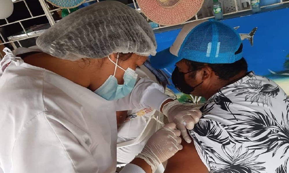 En San Antero, inició tercera etapa del Plan Nacional de Vacunación contra el Covid-19