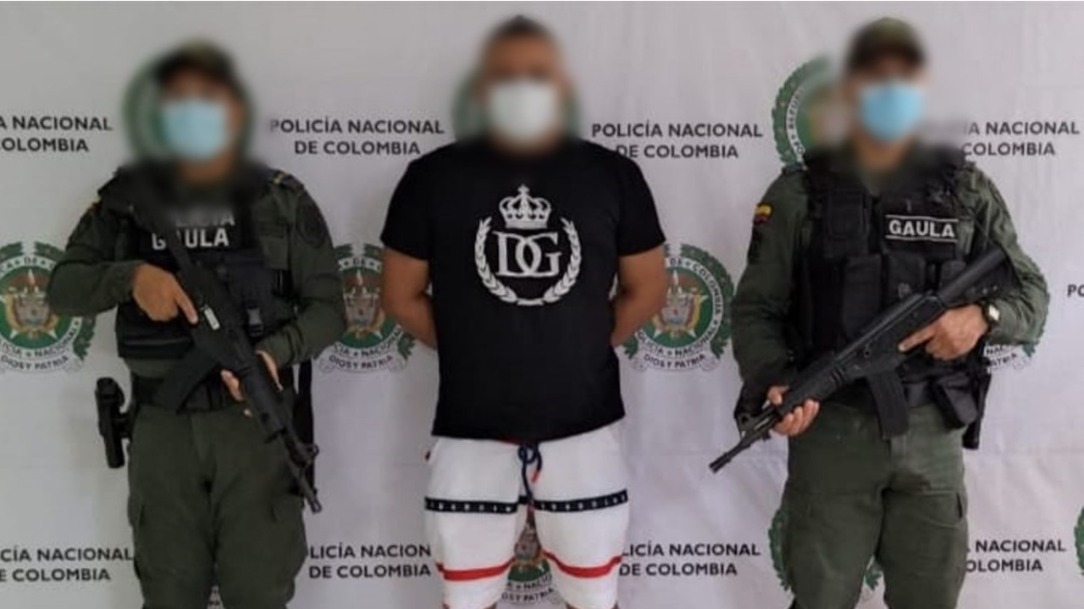 En Lorica fue capturado alias ‘El Tuty’, presunto integrante del Clan del Golfo