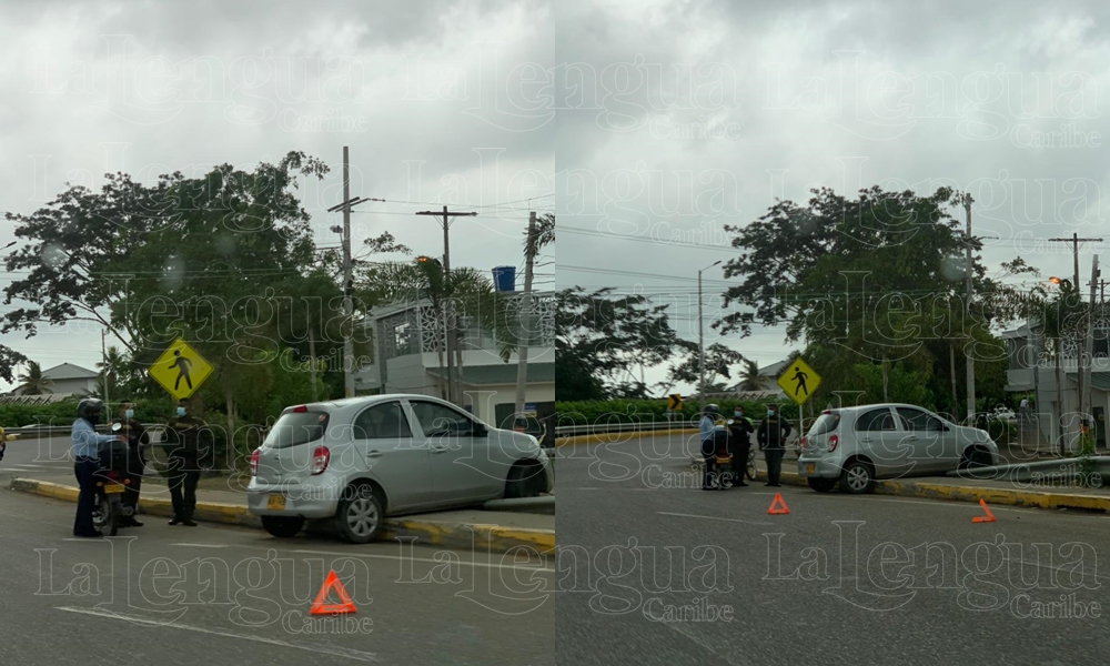 Tenía full ‘chapetera’: mujer se accidentó frente a los Quibbes de Deyanira en Cereté