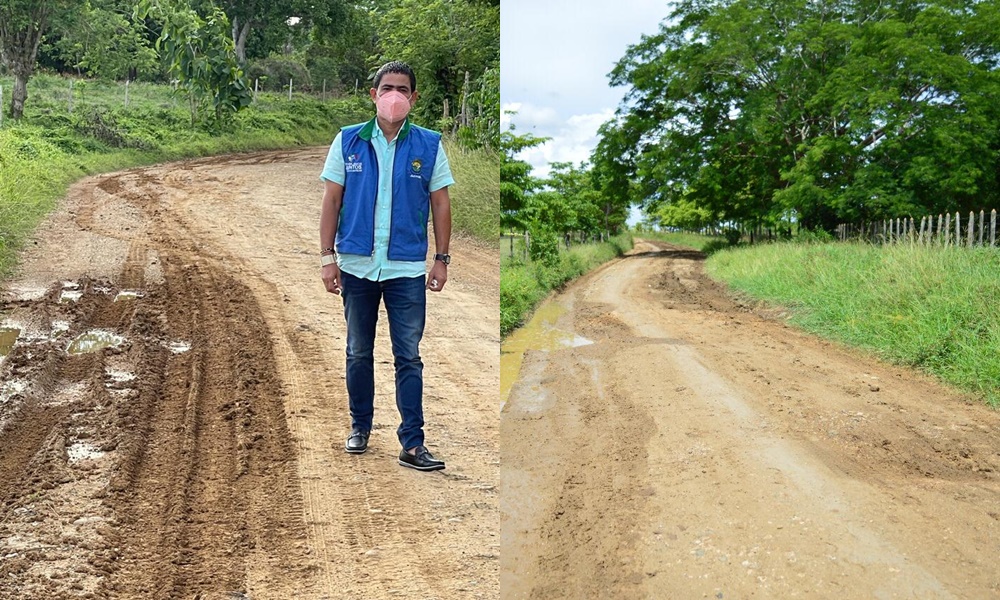 Continúan las obras en San Pelayo para mejorar la movilidad en la zona rural