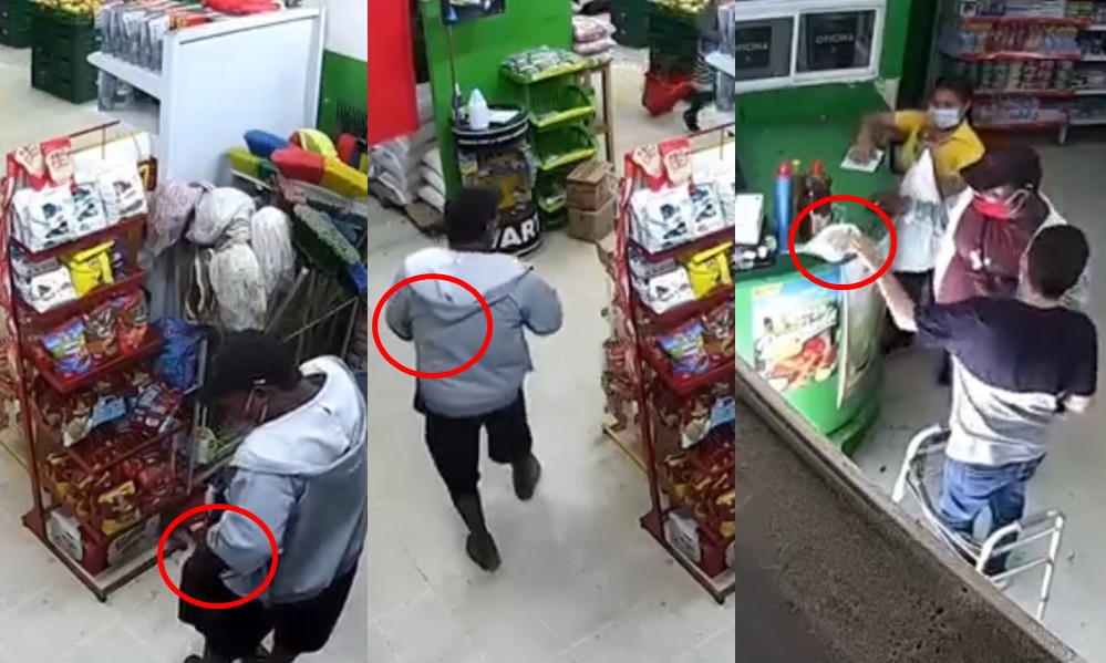 Qué vergüenza, lo pillaron robando en un supermercado de Lorica