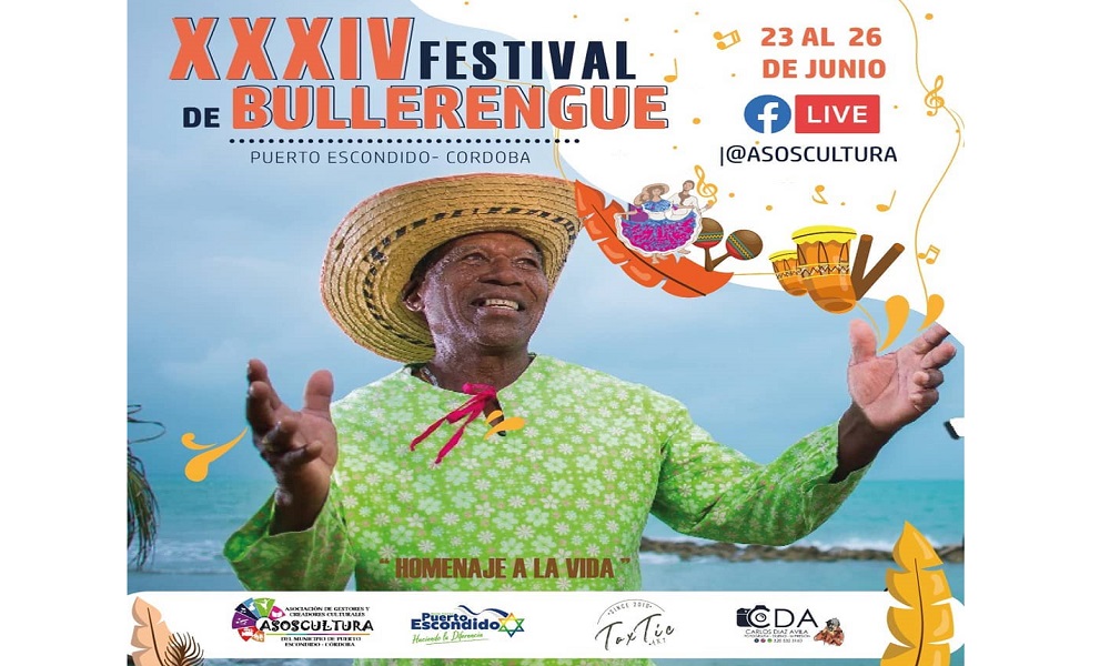 No se lo pierda: del 23 al 26 de junio será la versión virtual XXXIV del Festival Nacional del Bullerengue