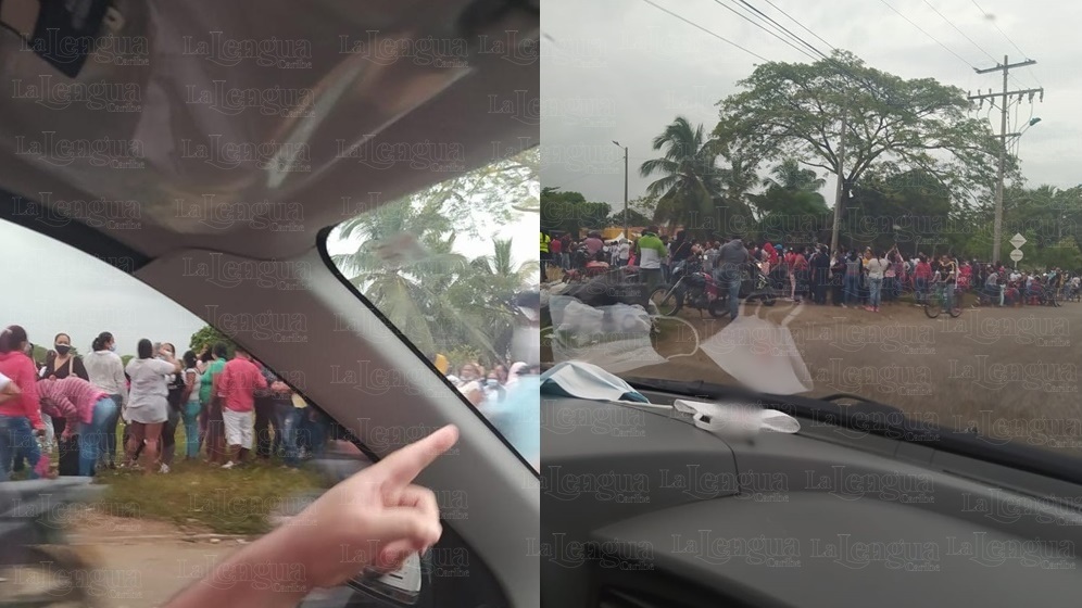 ¡Qué desastre! Aglomeraciones en Montería a la orden del día