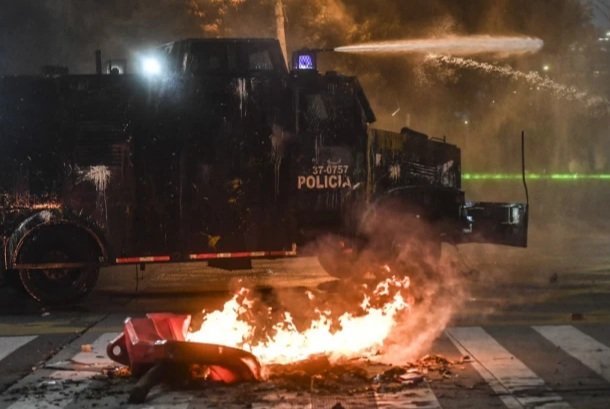 Protestas en Bogotá dejaron 68 personas heridas y 26 capturados