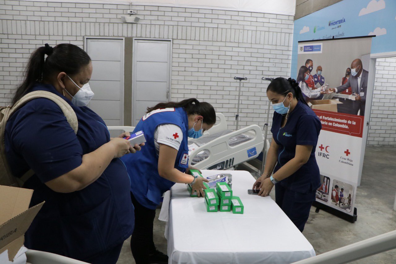 Con dotación de equipos biomédicos, Vidasinú fortalecerá capacidad de atención