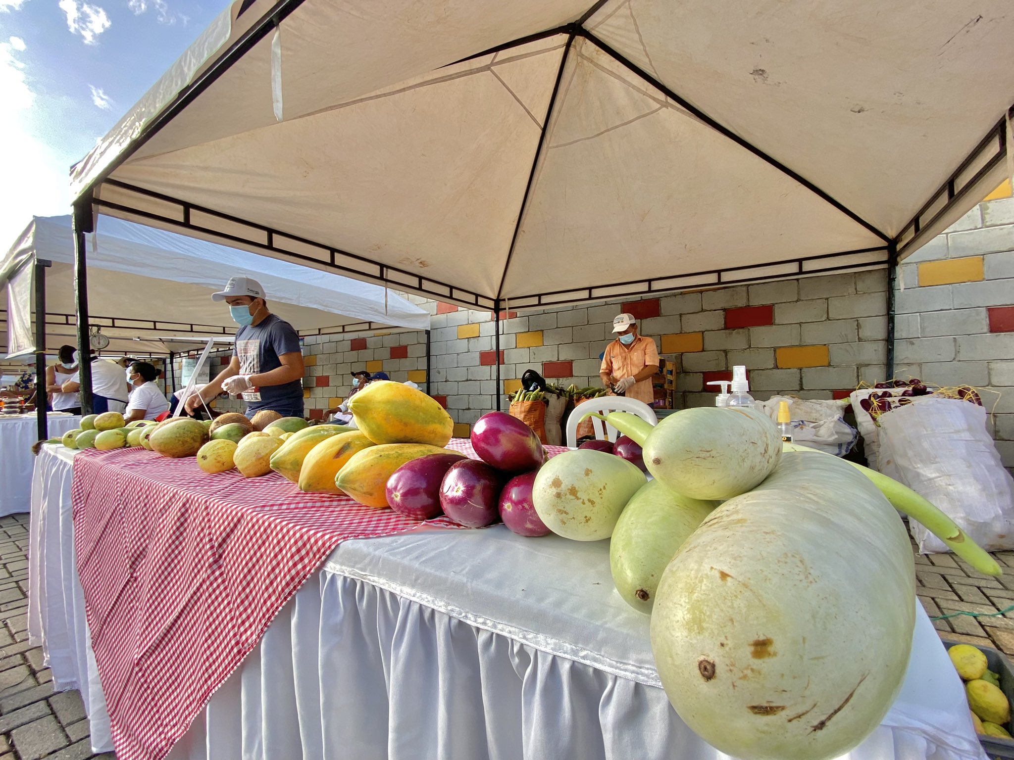 Mercado Campesino fue todo un éxito: lograron más de 26 millones de pesos en ventas