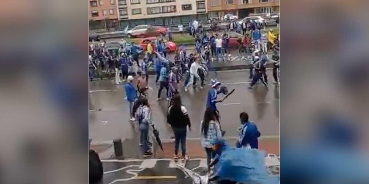 Un muerto y dos barristas heridos dejó enfrentamiento entre hinchas de Millonarios