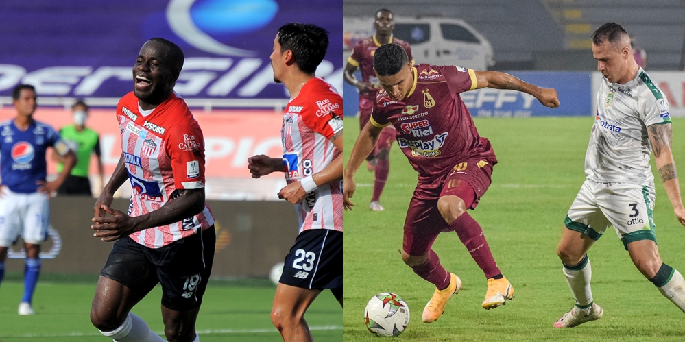 Junior tomó ventaja ante Millos, Tolima y Equidad empataron en el arranque de las ‘semis’