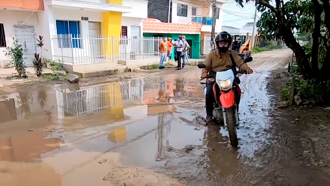 Pavimentación de la vía de acceso a Villa Caribe a punto de iniciar