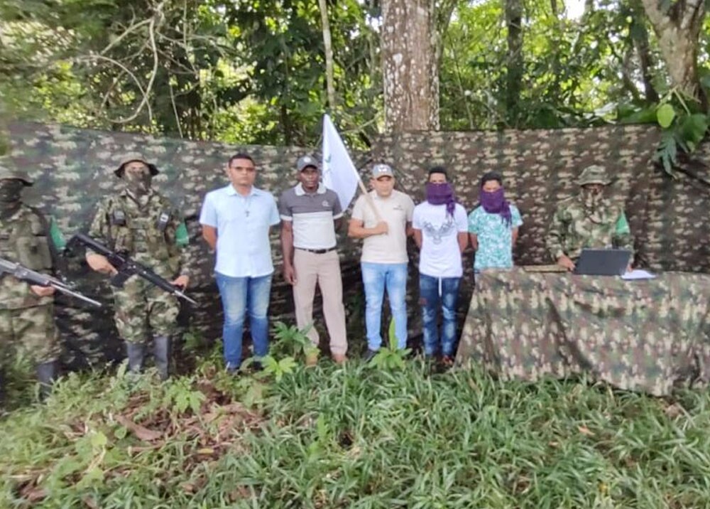 Clan del Golfo liberó dos menores que habían sido retenidos en enfrentamientos contra disidencias de las Farc