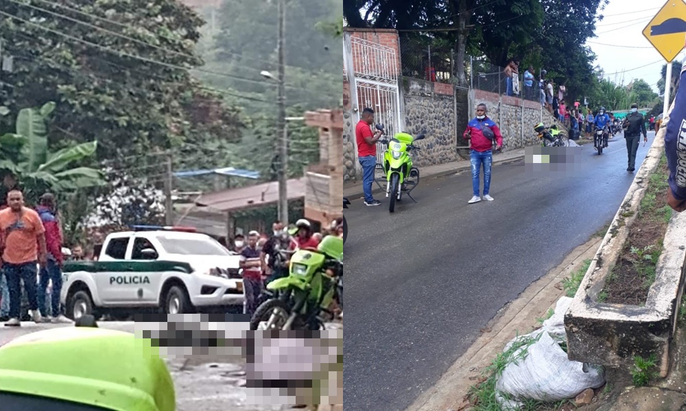 Con ráfagas de fusil, mataron a dos policías  y dos indígenas en Santander de Quilichao