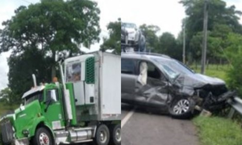 Varios heridos dejó accidente entre tractomula y camioneta en vía La Apartada – Caucasia