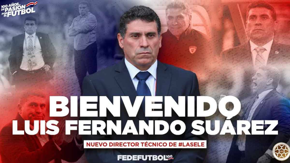 El colombiano Luis Fernando Suárez es nuevo técnico de Costa Rica