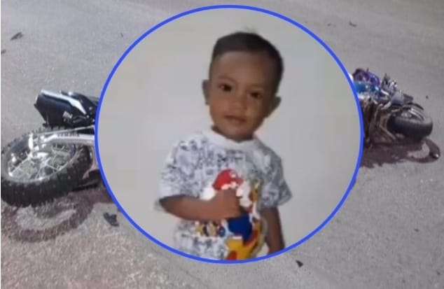 Qué tragedia, niño de dos años murió en medio de un choque de motos en Montería