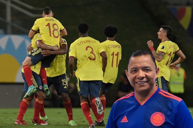 El ‘Bombardero’ no se guardó nada y le dio hasta con el balde a algunos jugadores de la tricolor