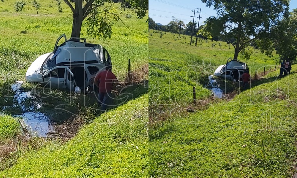 Camioneta se salió de la vía Montería – Arboletes, varias personas resultaron heridas